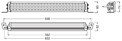 LED-ramp Osram OSRLEDDL118-CB