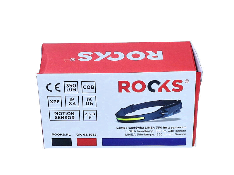 Pannlampa med rörelsesensor Rooks