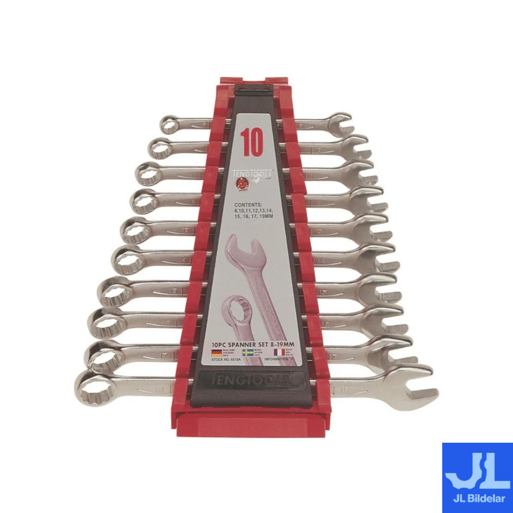 Blocknyckelsats Teng Tools 10 Delar