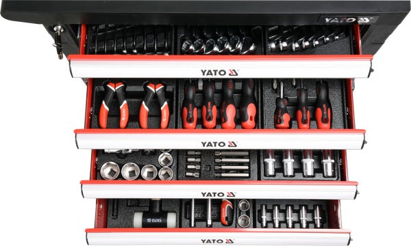 YATO Verktygsvagn 177 delar