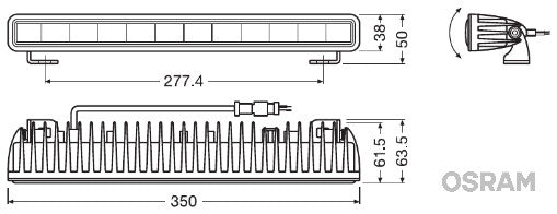 LED-ramp Osram OSRLEDDL106-SP
