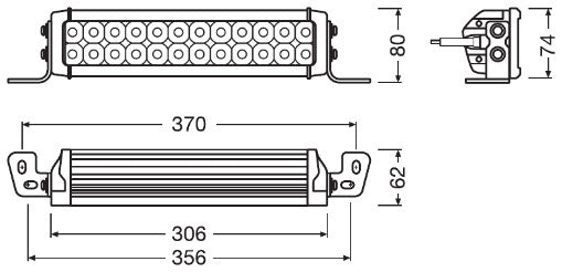 LED-ramp Osram OSRLEDDL117-CB