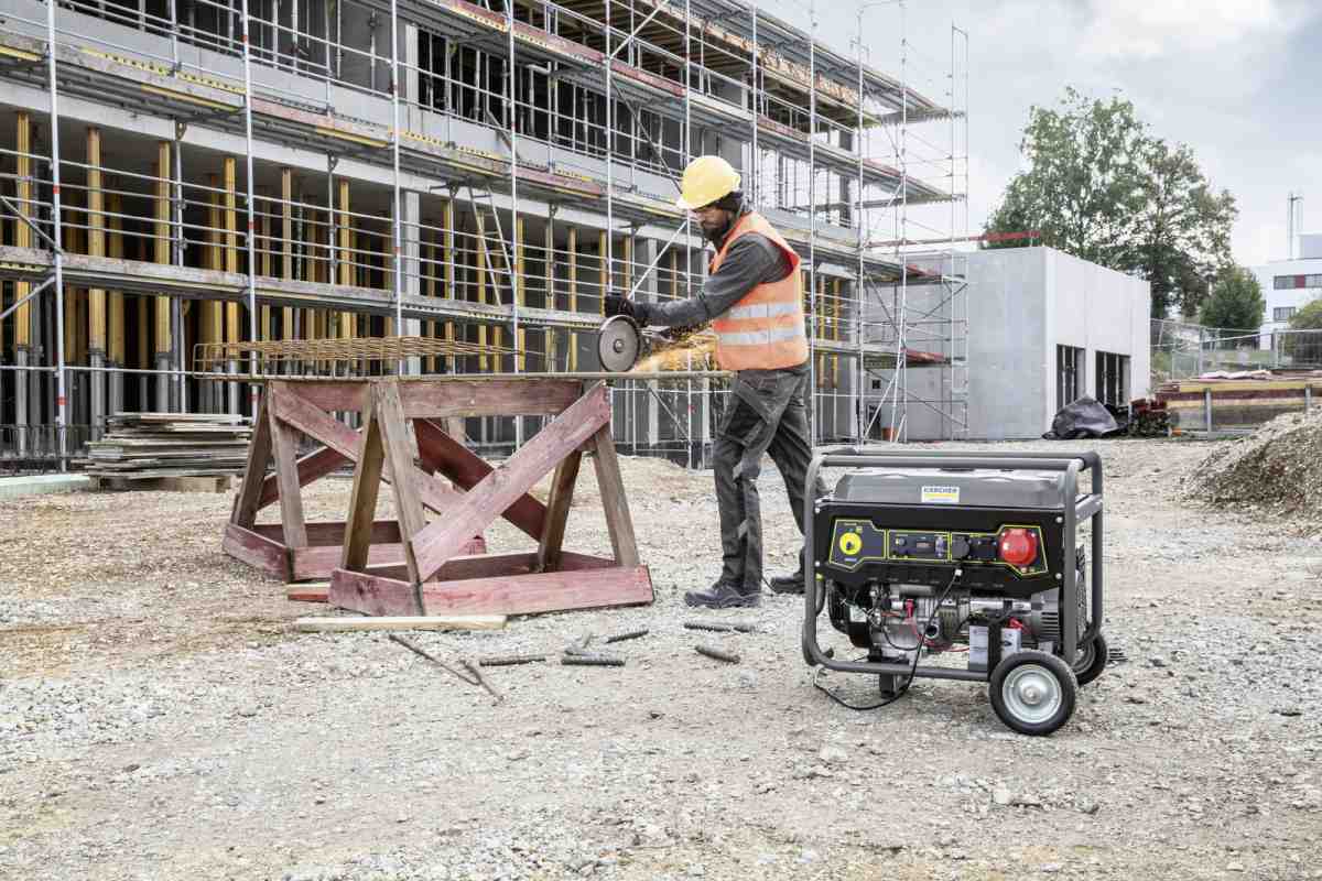 Elverk Kärcher 7,5 kW AVR Bensin 230/400 V