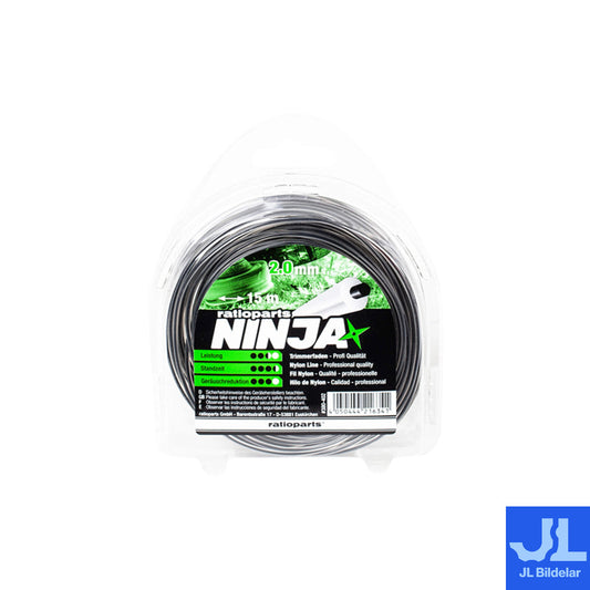 Trimmerlina Ninja tvåkärnig 2.0 mm 15 m