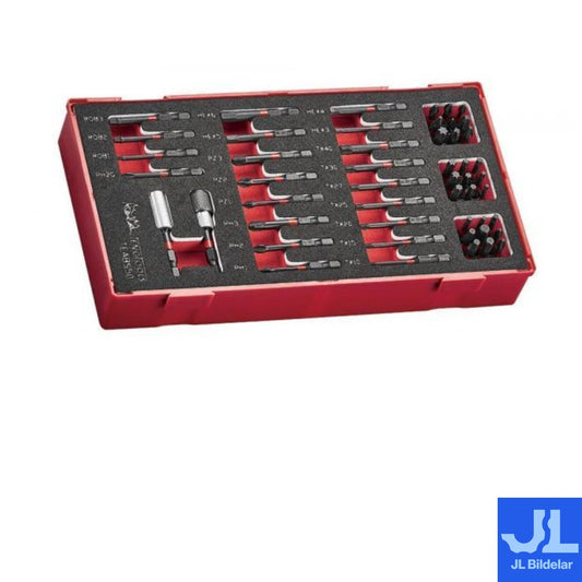 Bits-sats 1/4" Teng Tools 50 delar