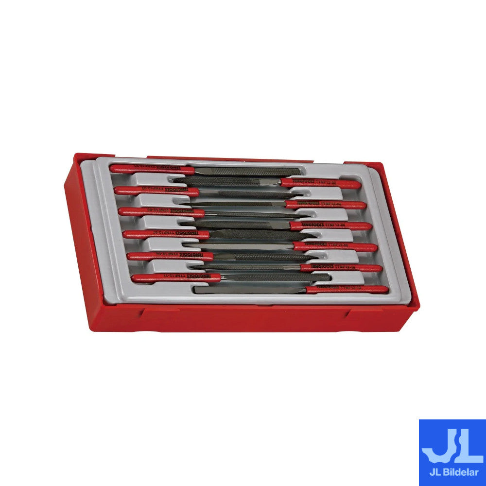 Nålfilsats Teng Tools 12 Delar