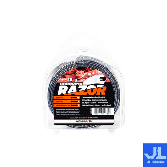 Trimmerlina Razor tvåkärnig 2.7 mm 15 m