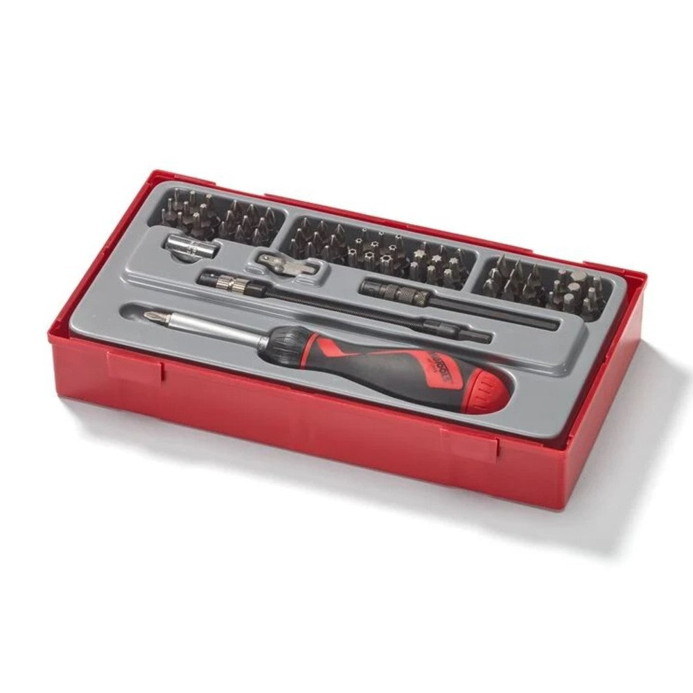 Teng Tools Bitsspärrskruvmejselsats TT1 – 74 delar