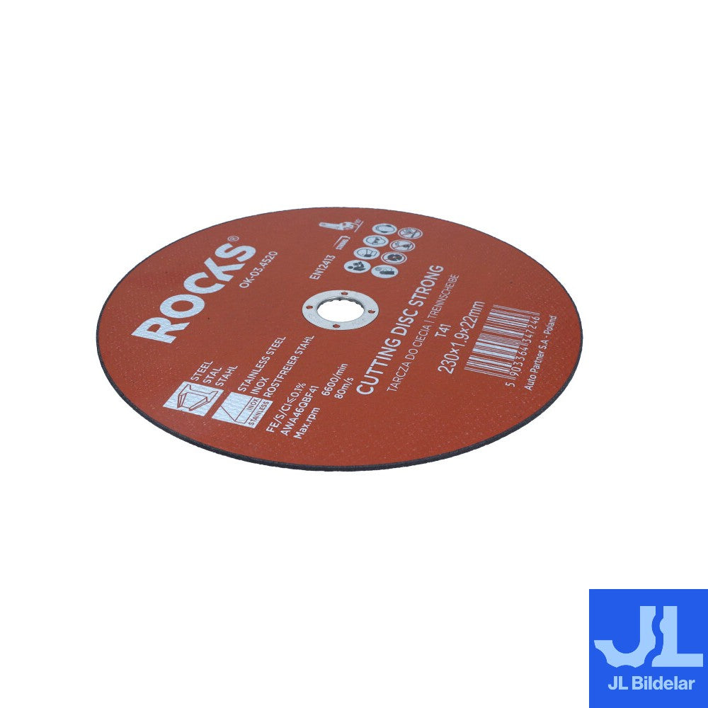 Kapskiva För Metall/INOX 230 x 1,9 x 22,2 mm T41