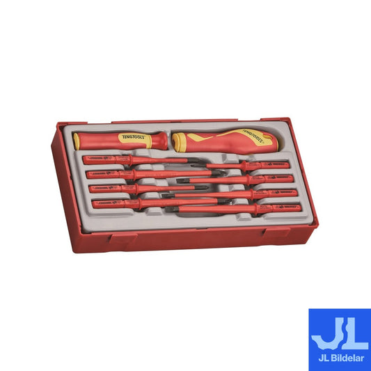 Skruvmejselsats 1000V 10 Delar Teng Tools