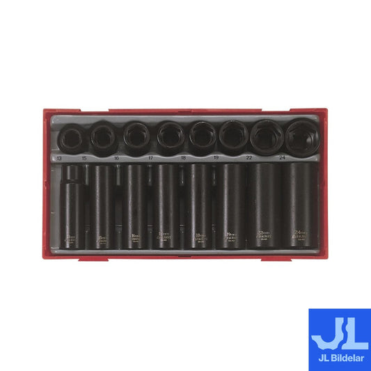 Krafthylssats 1/2" Teng Tools