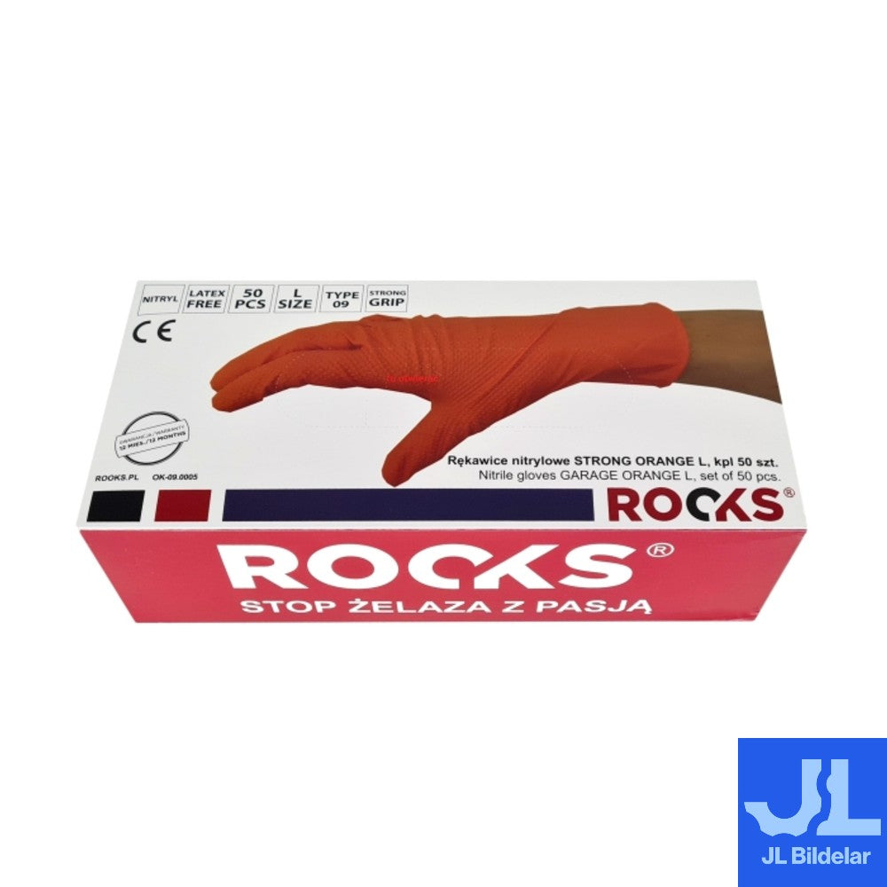 Nitrilhandskar Oranga 50-Pack Storlek M-XL