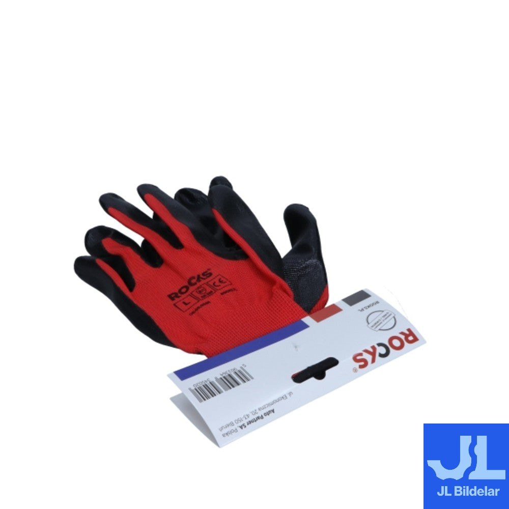 Arbetshandskar Polyester/Nitril Storlek L-XXL