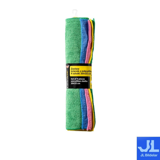 MIKROFIBERDUKAR MOJE AUTO 4 PACK 30X35 CM
