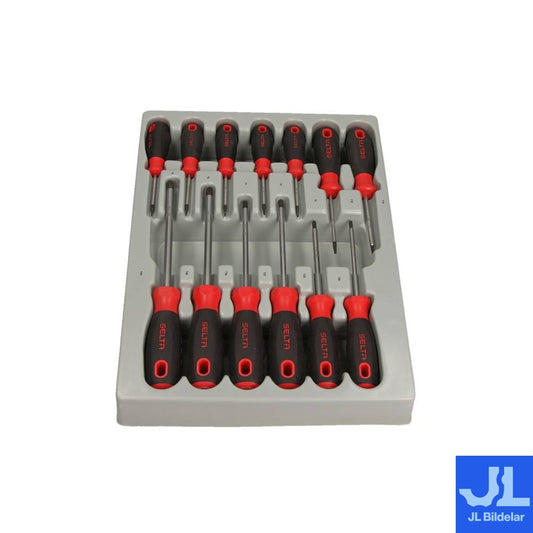 Skruvmejselsats Torx Selta 13 st