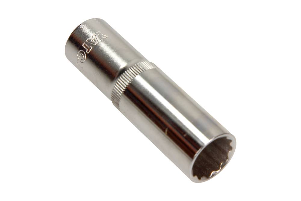 Hylsa Tolvkant 1/2" (Lång) YATO 8-30 mm